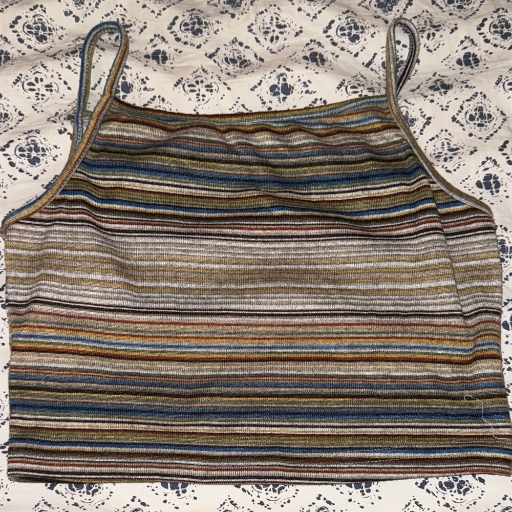 SHEFIT Multicolor Striped Tank Top